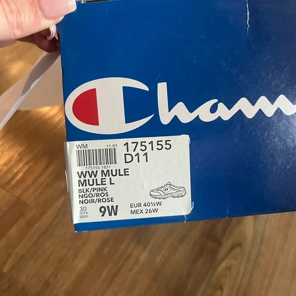 Champion Women's Black & Pink Athletic Slip-On Sneakers - Picture 5 of 8